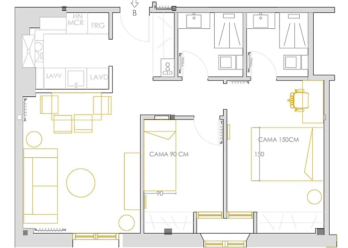Plaza Mayor Apartman *